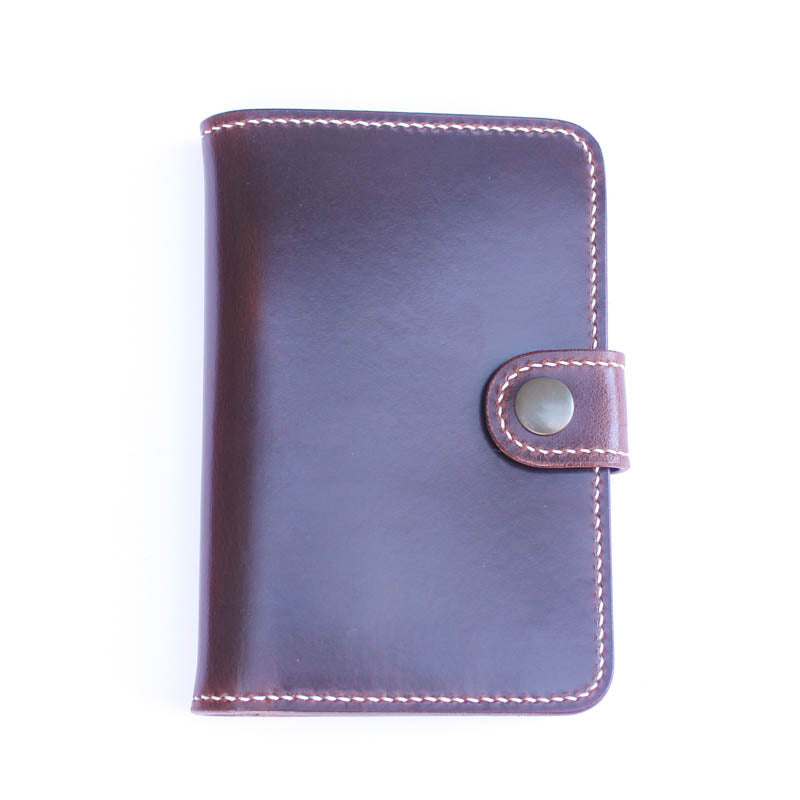 Passport Case/Wallet, Red Brown