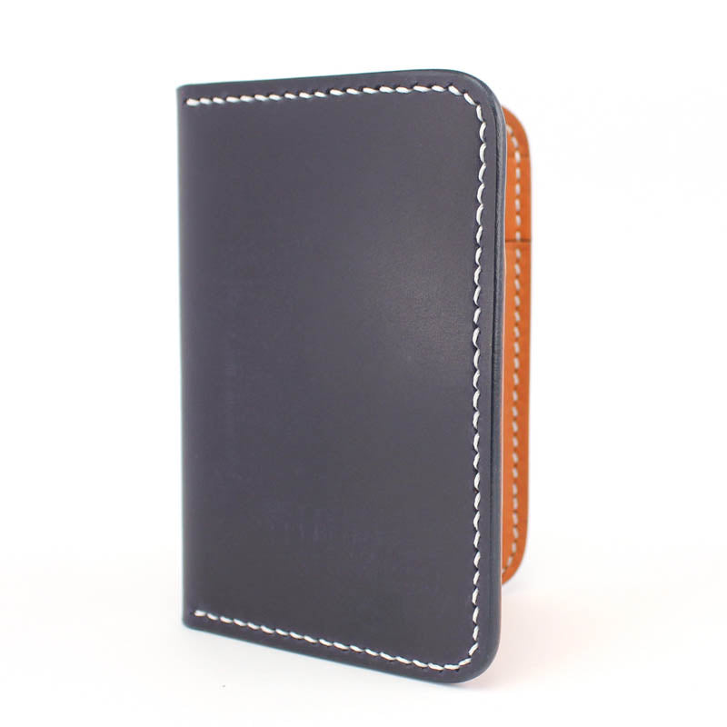 The Alto Wallet, Navy + Tan