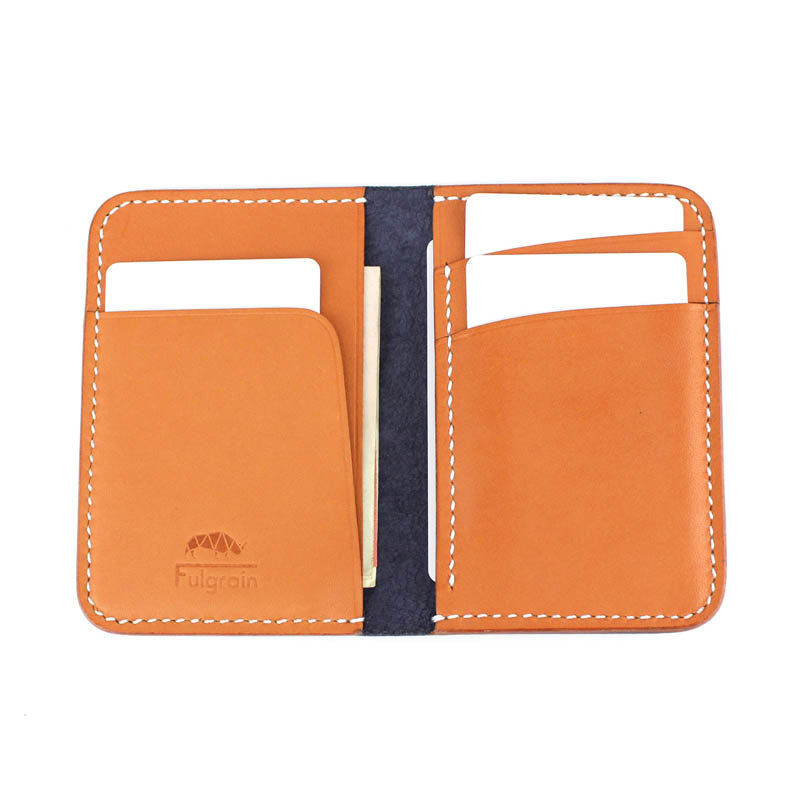 The Alto Wallet, Navy + Tan