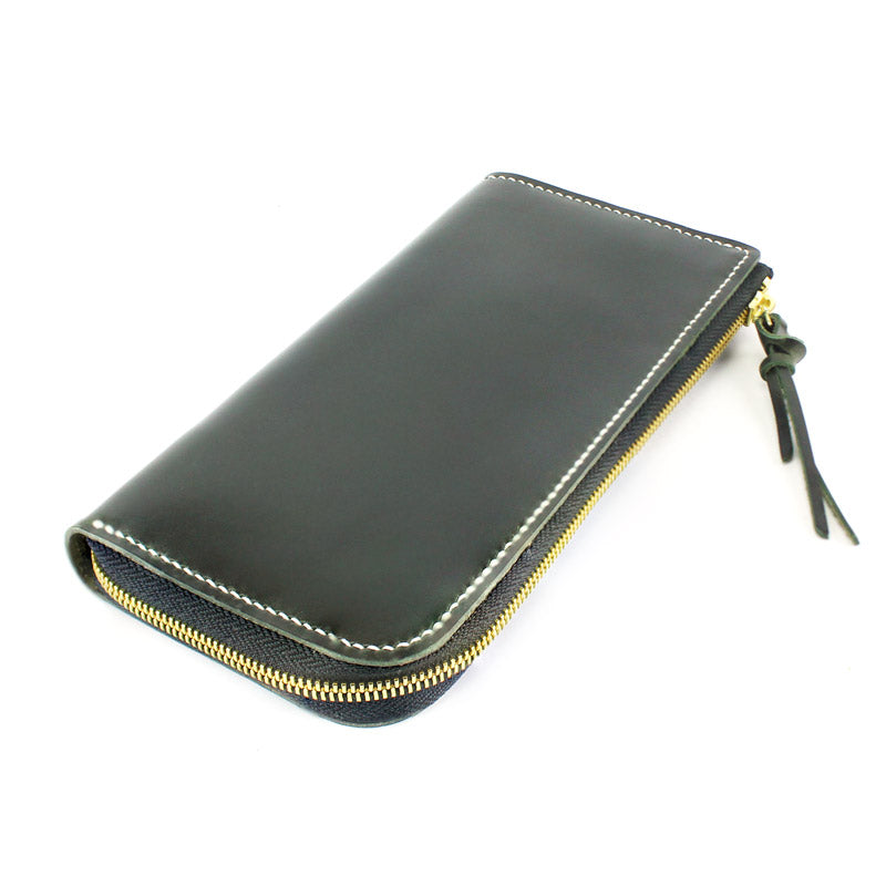 Long Zip Wallet, Olive