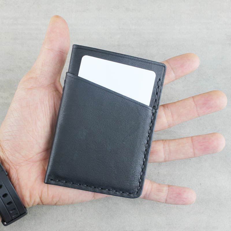 Minimalist Roo Cardholder 2, Black