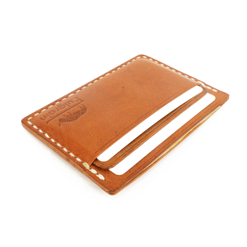 Classic Roo Cardholder V, Tan