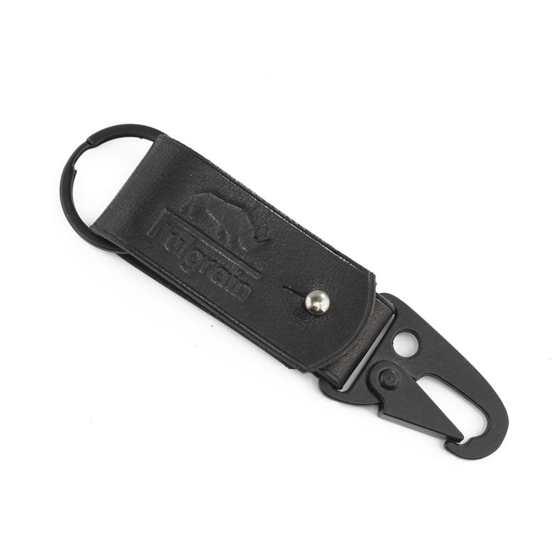 Leather Key Fob, Black