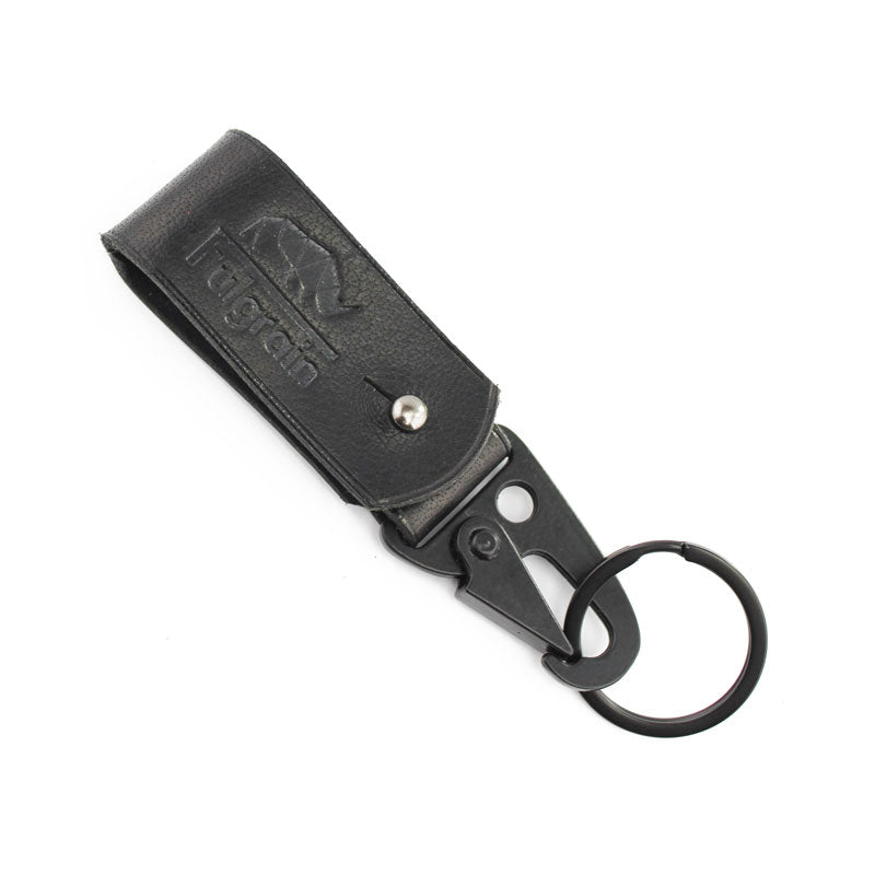 Leather Key Fob, Black