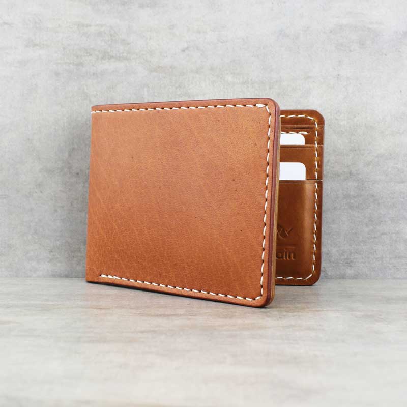 Classic Bifold Wallet, Tan