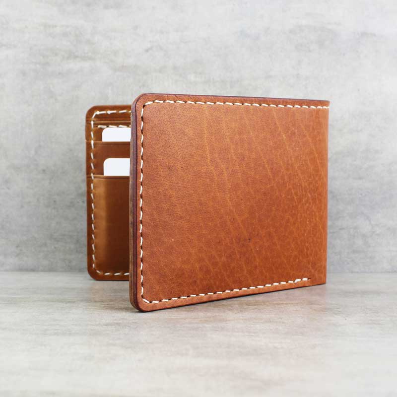 Classic Bifold Wallet, Tan